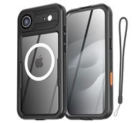 AICase Coque étanche pour 17 Pro Max AIR avec MagSafe, Transparente, résistante à l'eau, à la Neige, à la poussière et aux Chocs, certifiée IP68, Protection intégrale à 360°, étanche sous l'eau_2