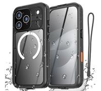 AICase Coque étanche pour iPhone 17 Pro avec MagSafe, Transparente, résistante à l'eau, à la Neige, à la poussière et aux Chocs, certifiée IP68, Protection intégrale à 360°, étanche sous l'eau_2