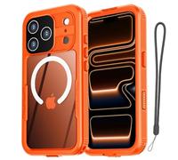 AICase Coque étanche pour iPhone 17 Pro Max avec Support MagSafe, Transparente, résistante à l'eau, à la Neige,à la poussière et aux Chocs, certifiée IP68,Protection intégrale à 360°-5