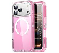 AICase Coque pour iPhone 17 Pro Max Transparente+Magsafe,3 en 1, magnétique, Robuste, Protection intégrale Contre Les Chutes,Robuste, Antichoc et Anti-poussière,3 Couches de Protection Militaire,_2