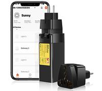 AICase Tuya Zigbee 3.0 Hub Gateway, télécommande sans Fil WiFi Smart Homebridge, Petit Smart Home Hub Compatible avec Alexa/Google Home, Tous Les Produits intelligents ZigBee 3.0 (WiFi 2.4G requis)