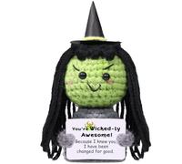 AICase Wicked Merch Wicked Witch of The West Crochet Funny Positive Wicked Gifts Emotional Support Nuggets Gifts Handmade Cheer Inspirational Gifts for Women/Mon Men Birthday_01