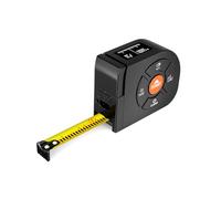 Aicevoos Mètre Ruban Laser 3-en-1, Télémètre Laser 196Ft/60m & Ruban à Mesurer 16Ft/5m, Mètre à Ruban Laser Numérique avec Écran LCD, Unités M/in/Ft/Ft+in