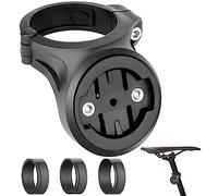 Aicharynic Support de vélo, support de guidon, support de tour, compatible avec les feux arrière Garmin Varia, radar Edge, support universel pour vélo, accessoire VTT (noir)