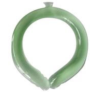 Aiciyimo Tube de Refroidissement Du Cou, Enveloppement de Cou Rafraîchissant Portable pour la Chaleur Estivale, Collier de Refroidissement Mains, Vert