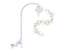 AICMEI Bras mobile de réglage et de fixation pour berceau de bébé avec boîte à musique, support de décoration de chambre d'enfant - Support de déménagement de jouet à faire soi-même - 58,4 cm