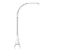 AICMEI Bras mobile pour berceau de bébé de 58,4 cm, la partie griffe peut être ajustée en largeur, cintre de décoration pour chambre d'enfant (sans boîte à musique)