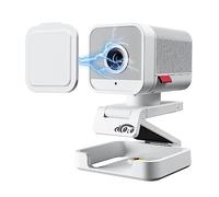 aicoco Streaming Webcam, Commutation Mode Paysage/Portrait, Suivi AI, Contrôle Gestuel, Certifié Zoom, Deux Microphones Omnidirectionnels Antibruit, Caméra Full HD 1080P Live Streaming