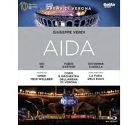 Aida: Arena Di Verona (Meir Wellber) (Blu-ray) Hui He Fabio Sartori Hui He