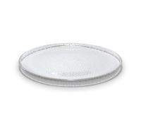 Aida Assiette de verre Raw Ø22.5 cm Clair