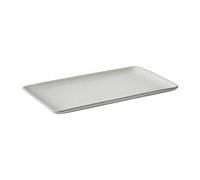 Aida Assiette Raw 23.5 x 15 cm Arctic white