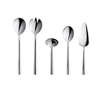 Aida Couverts de service Raw 5 pièces Argent