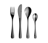 Aida Couverts pour enfants Aida 4 pièces Black