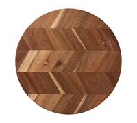 Aida Planche à découper Herringbone Ø28 cm Acacia