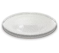 Aida Plat de service Raw verre Clair