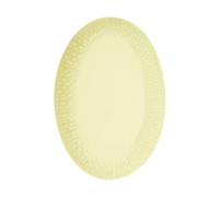 Aida Plat ovale Confetti Lemon. 25.5x36 cm