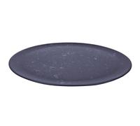 Aida Plateau Raw Ø34 cm noir à pois