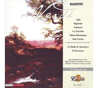 Aida, Rigoletto, Nabucco, La Traviata, La Forza del Destino, Simon Bocanegra, Don Carlos, Un Ballo in Maschera, Il Trovatore