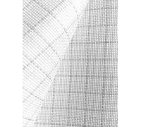 Aida Zweigart Tissu à broder en coton Blanc 55,9 x 48,3 cm - 18 mailles