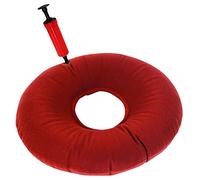 Aidapt Coussin Bouée Anti-Compression Gonflable Bordeaux