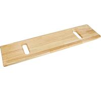 Aidapt Planche de transfert en bois pour patient, glissière latérale, poignées intégrées, aide au transfert d'un fauteuil roulant ou d'une chaise percée au lit, aux toilettes, en voiture, personnes