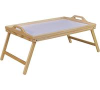 Aidapt Plateau en Bois avec Pied Rabattable