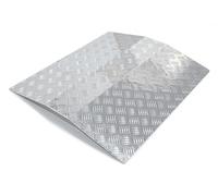 Aidapt Rampe de seuil de pont en aluminium, trois longueurs et hauteurs, scooter, fauteuil roulant, trottoir, portable, légère, mobilité, personnes âgées, coussinets antidérapants, durable, résistante