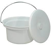 Aidapt Seau/Couvercle pour Chaise Percée 5 L