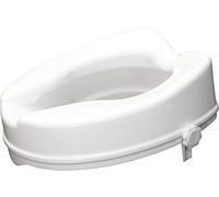 Aidapt Siège de toilette surélevé confortable Blanc 50 mm