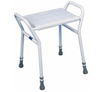 AIDAPT Tabouret de Douche Réglable en Hauteur - VB635 Blanc