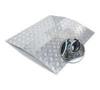 Aidapt Rampe de seuil de pont en aluminium, trois longueurs et hauteurs, scooter, fauteuil roulant, trottoir, portable, légère, mobilité, personnes âgées, coussinets antidérapants, durable, résistante