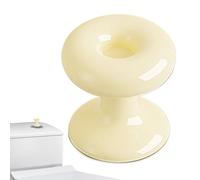 Aide à bouton de réservoir de toilette - Outil d'aide à la chasse d'eau de 2,2 x 2,2 cm, poussoir de bouton étanche, protecteur d'ongles de salle de bain, aide à la presse pratique | Aide à la chasse