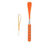 Aide à l ' habillage de chaussures en métal extensible, hauteur réglable de 28 à 70cm de Long, aide à soulever les cornes, poignée ergonomique, utilisation à domicile et bureau, corne extensible en