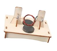 Aide à la démonstration du principe moteur Modèle pédagogique à base en bois avec bobine exposée et structure de pour utilisation en e physique Aide pédagogique moteur Modèle de