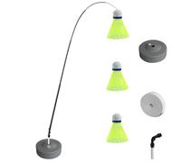 Aide à la formation de badminton - Machine de pratique sportive, personne Auxiliaire Badmiinton Equipment | Étude des auto Baddminton Coutrage, raquette de robot extensible pour 330 cm / 129,9