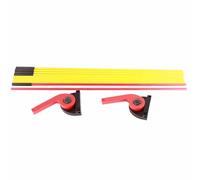 Aide à la Formation de Swing de Golf Pliable Professionnel avec Un bâton d'alignement d'angle réglable pour Les débutants de la Pratique de Golf aux Pros à Lutte Contre la Fibre