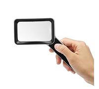 Aide À La Lecture De Loupe Numérique Portable Avec Lumière Éclairée À 6 Led, Grande Loupe Portative 30X, Pour La Dégénérescence Maculaire, La Lecture Des Personnes Âgées, La Soudure, L'Inspection