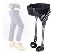 Aide à la marche en exosquelette, aide à l'entraînement des jambes, facile à utiliser, réglage de la force, pour personnes handicapées, personnes âgées (les deux jambes S)