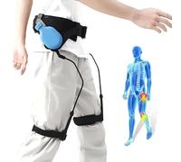 Aide à la marche, entraîneur de rééducation inférieure, réduction de 30 % des efforts, soutien de la mobilité pour la rééducation des accidents vasculaires cérébraux et de l'hémiplégie (taille M/bleu)