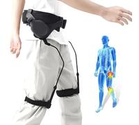 Aide à la marche ergonomique - Entraîneur de rééducation des accidents vasculaires cérébraux et de l'hémiplégie - Réduction de l'effort de 30 % (moyen/noir)