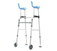 Aide à la marche Personnes âgées Déambulateur Roulant Grand Adultes Handicapés, accoudoir Roues, Portable Léger Debout Aides à la marche, Déambulateur Décoration