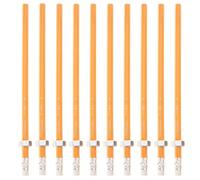 Aide à la mise point silencieuse Crayon fileté en bois avec écrou rotatif Jouet sensoriel anti-stress pour étudiants Outil d ' écriture pour devoirs Outil d ' apprentissage sensoriel