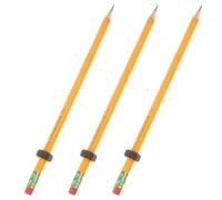 Aide à la mise point silencieuse Crayon fileté en bois avec écrou rotatif Jouet sensoriel anti-stress pour étudiants Outil d ' écriture pour devoirs Outil d ' apprentissage sensoriel