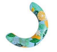Aide à la natation - Bâton de piscine gonflable | Bouée de natation en forme de U - Jouets de piscine série fruits pour adultes, île d'eau portable pour la détente, fermeture étanche, décoration d'évé