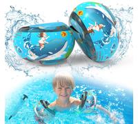 Aide à la Natation Enfant (1-14 Ans) Aide à la Natation pourTout Petits avec 3 Incassable Airbags Indépendants, Brassard Enfant Flottabilité Optimale pour Apprendre à Nager en Toute Sécurité