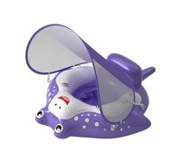 Aide à la natation pour enfants, toit pare-soleil gonflable, aide à la natation pour enfants avec protection contre les renversements, pour jardin, école, 6 à 36 mois, débutants, filles, tout-petits