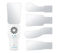 Aide à la photographie dentaire, miroir de photographie électrique LED avec désembuage pour l'imagerie HD, miroir dentaire avec design anti-rayures avec quatre réflecteurs en acier inoxydable