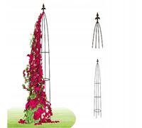 Aide à la vigne treillis arc de rose parterre de fleurs support 180 cm...