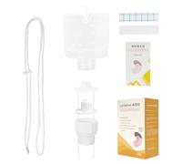 Aide à l'alimentation du nourrisson pour les nouveaux parents - Outil d'allaitement en silicone doux - Aide à la lactation - Assistant d'allaitement réglable