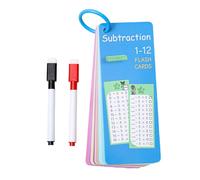 Aide à l'apprentissage des mathématiques Cartes d'entraînement de multiplication Cartes éducatives Mathématiques Cartes Flashcards Faits Cartes flash Outils de mathématiques éducatifs pour enfants